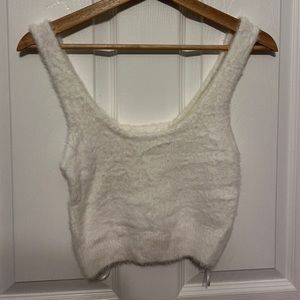 H&M fluffy crop top